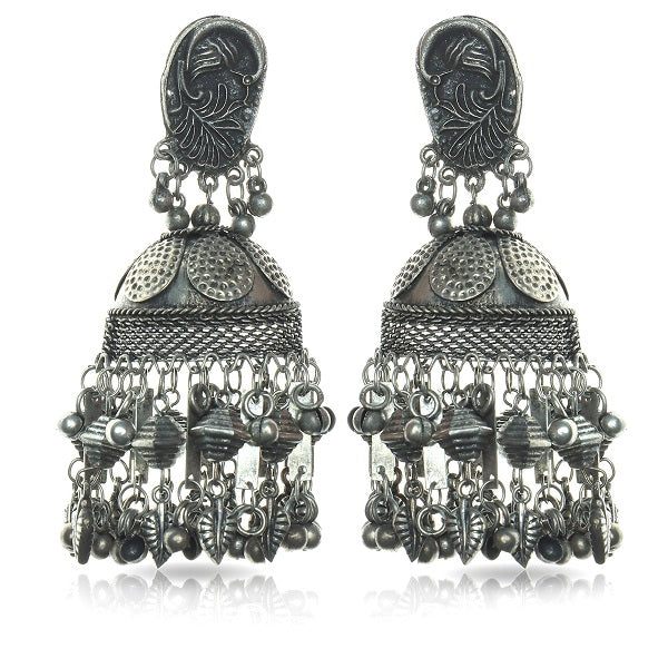 Navya Silver earrings