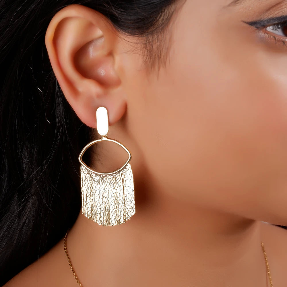 Sara gold earrings