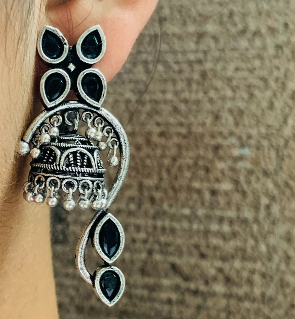 Neta silver plated earring