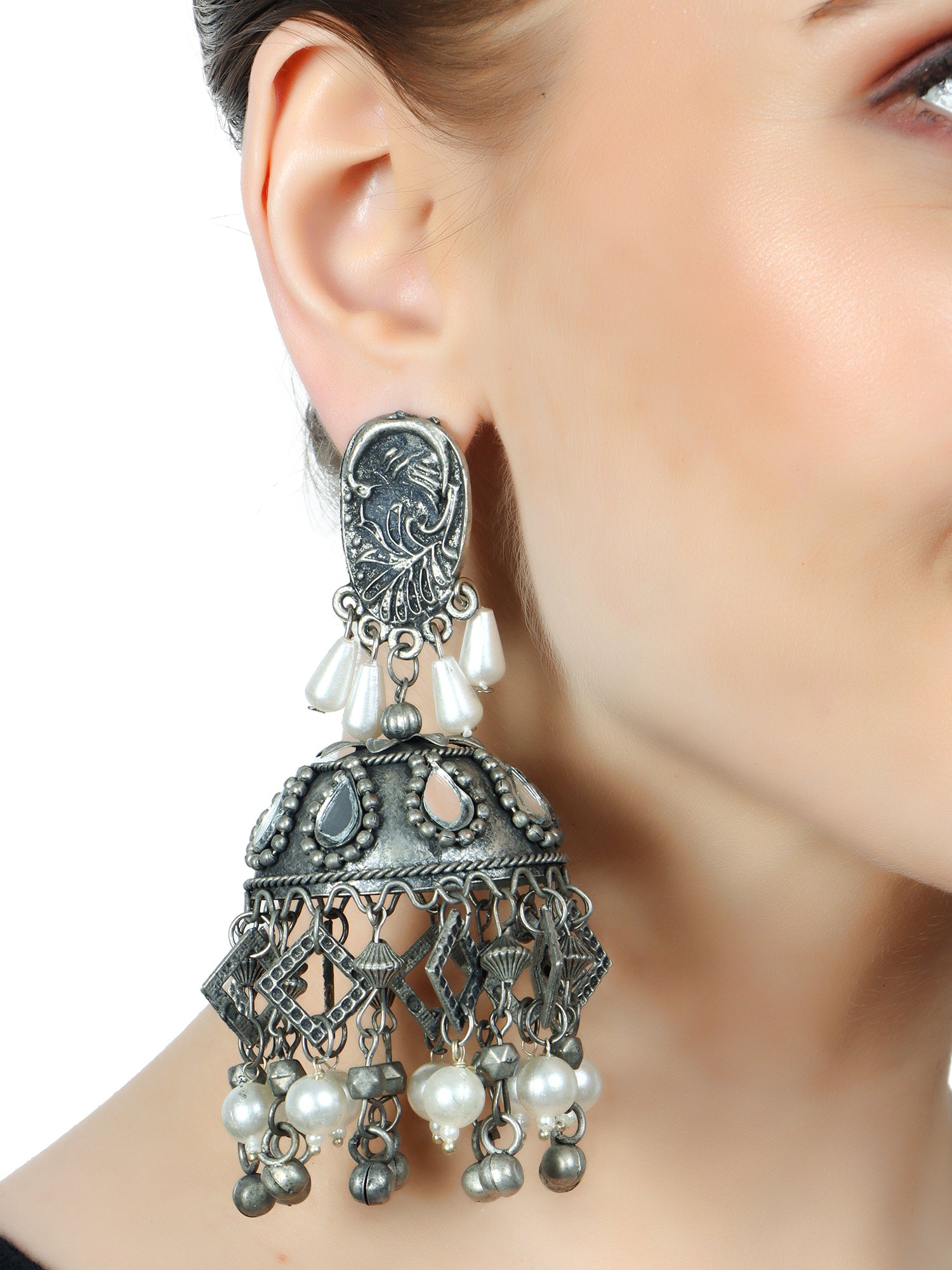 Kalpa Silver earrings