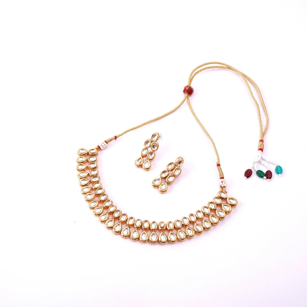 Kavy Gold necklace set