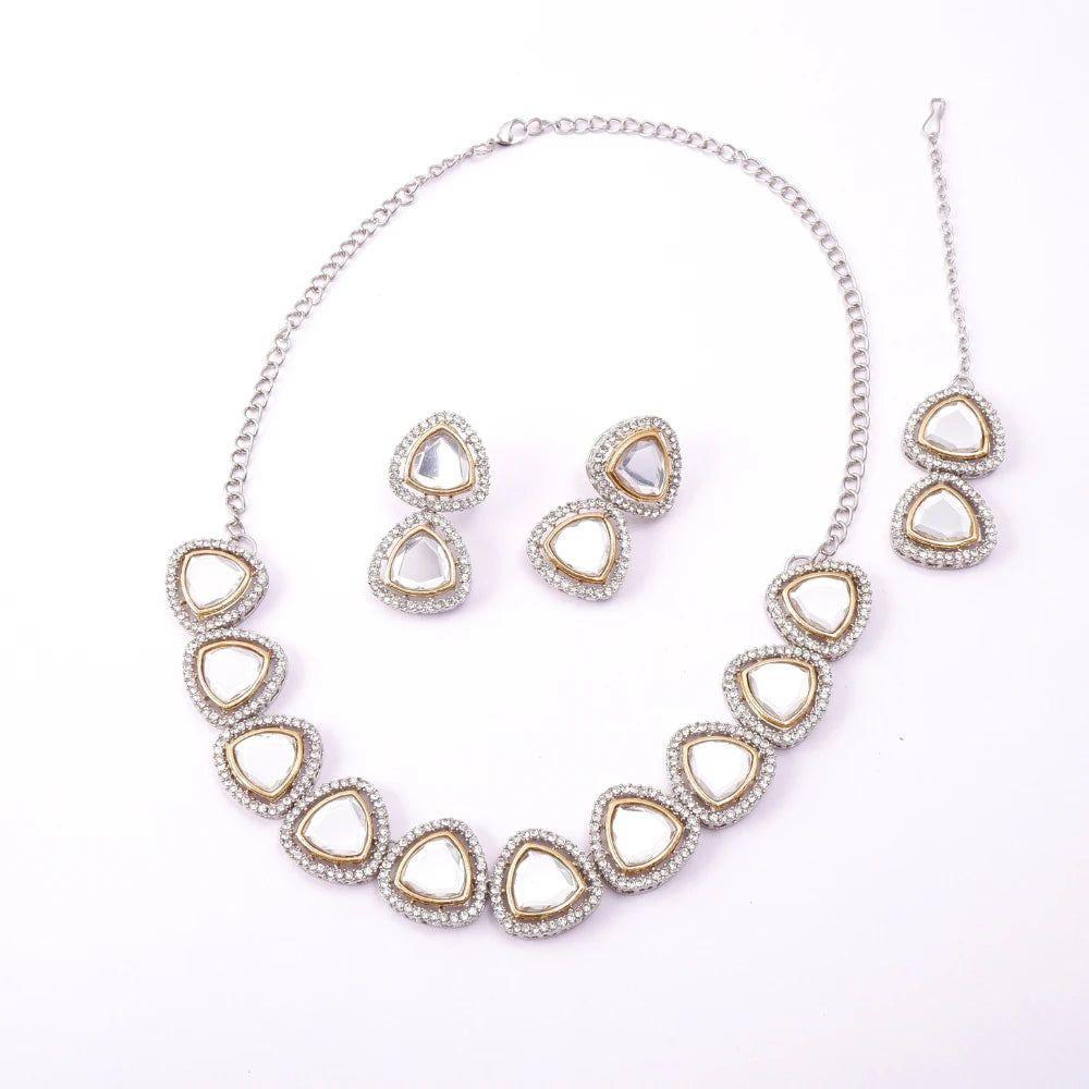 Zoya kundan necklace set