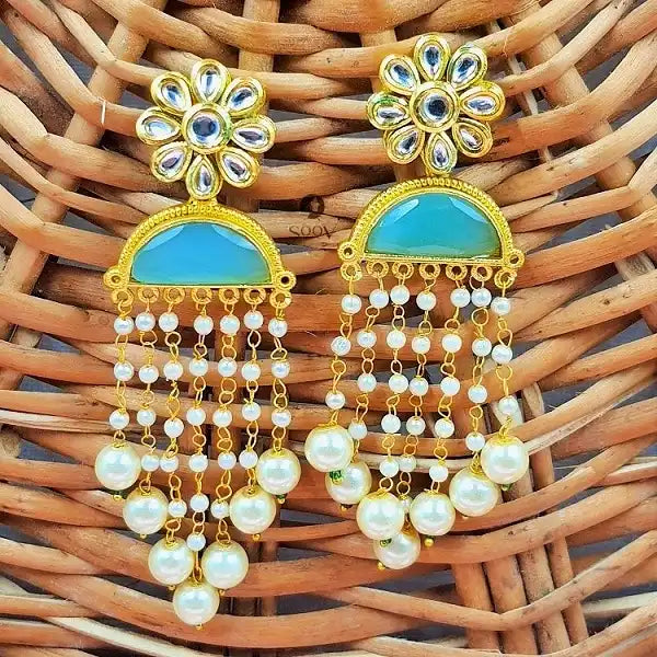 Aaliya gold earrings