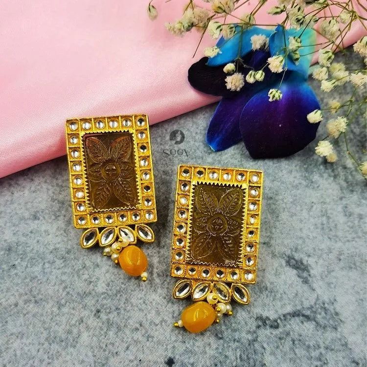 Nilay Gold earrings
